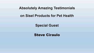 Sisel Products for Pet Health  Video 1 [upl. by Ethelstan]