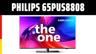 Fernseher Philips 65PUS880812  TEST  Deutsch [upl. by Bartholomeus798]