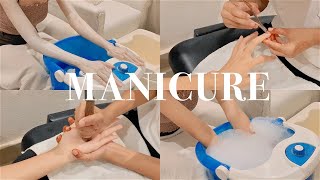 How to Do Manicure  Step by Step Process  HINDI [upl. by Teragramyram288]