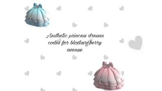 ☆Aesthetic princess dresses codes for berry avenue and bloxburg☆ viral code roblox dress [upl. by Titus97]