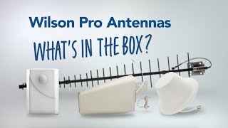 Unboxing Wilson Pro Antennas for Signal Booster Kits [upl. by Cutter]