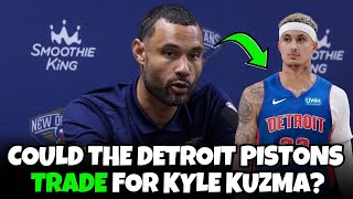 Bleacher Report Trade Proposal Sending Kyle Kuzma To The Detroit Pistons [upl. by Vikki]