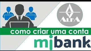 COMO CRIAR UMA CONTA MIBANK [upl. by Gemma]