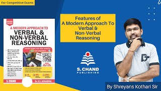 Features of A Modern Approach to Verbal amp Non Verbal Reasoning Book  S Chand Academy [upl. by Dohsar]