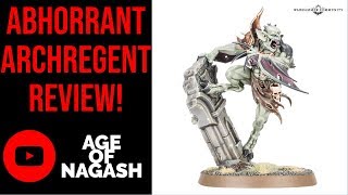 AGE OF SIGMAR  FLESH EATER COURTS  ABHORRANT ARCHREGENT [upl. by Idola]