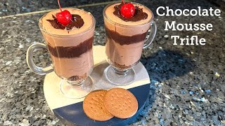 Chocolate Mousse Trifles Recipe [upl. by Usanis]