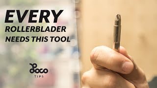 Every Rollerblader Needs This Tool  Loco Tips [upl. by Ahsele648]