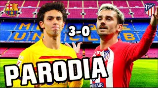 Canción Barcelona vs Atlético Madrid 30 Parodia LA FALDA  Myke Towers [upl. by Eugenio]