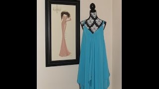 Handkerchief Dress DIY by Denise Gordon [upl. by Aitas436]