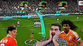 Van basten Vs Gullit Vs Rijkaard 🔥 new pack Netherland efootball [upl. by Lesoj654]