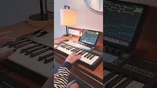 Mitski  Nobody Keys on Melodics App Shorts PianellaPianoShorts [upl. by Casandra]