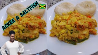 How To Make Ackee amp Saltfish  BEST Ackee and saltfish recipe  Jamaican Ackee and Saltfish [upl. by Atinid]