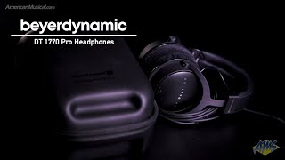 Beyerdynamic DT 1770 Pro Headphones  AmericanMusicalcom [upl. by Tnahs]