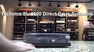 Technics SL2000 Direct Drive Turntable Overview [upl. by Hanny]