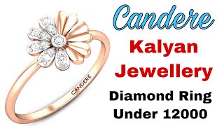 Candere Kalyan Jewellers Diamond Ring Review  Beautiful Diamond Ring Under 12000  Online Shopping [upl. by Bella668]