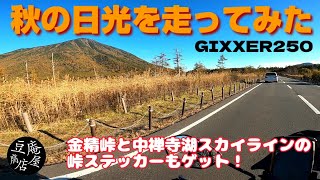 【GIXXER250】秋のいろは坂に行ってみた【前回の続き】 [upl. by Omar526]