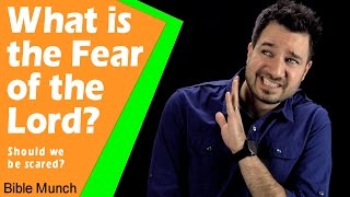 What is the Fear of the Lord  What is the Fear of God  Should we be scared  Bible Devotion [upl. by Eislehc]