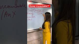 English Grammar  Money Vs Stars Countable amp Uncountable Nouns shorts learnenglish [upl. by Hescock]