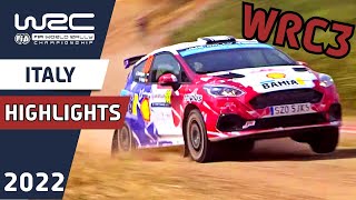 WRC Rally Highlights  WRC Rally Italia Sardegna 2022  WRC3 Saturday [upl. by Annim]