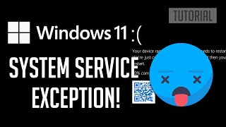 How to Fix System Service Exception Error in Windows 1110 [upl. by Karmen]