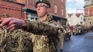 Stourbridge Military vehicle Parade [upl. by Nittirb]