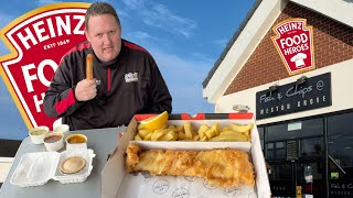 Trecking 100 MILES for Award Winning FISH amp CHIPS [upl. by Yunick50]