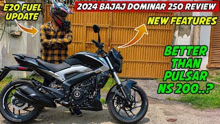 2024 Bajaj Dominar 250 Ride Review  Top speed Test  Better than Pulsar NS200 [upl. by Eirahs]