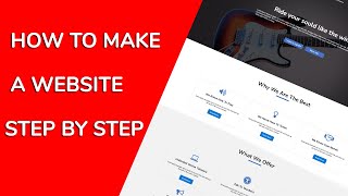 WYSIWYG Web Builder How to make a website step by step English CC [upl. by Adnarim]