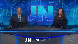 HD Encerramento do Jornal Nacional  27112024  TV Globo Rio de Janeiro [upl. by Leiria]