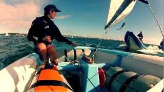 Go Pro optimist Sailing [upl. by Uird]