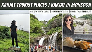 Karjat Tourist Places  Places to visit in Karjat in Monsoon  Bhivpuri Waterfall [upl. by Easlehc]