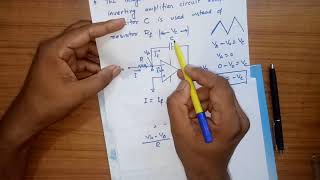 LECTURE11 OPAMP INTEGRATOR [upl. by Duester]