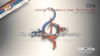 Jelena Tomašević feat Bora Dugić  quotOroquot Serbia  Karaoke version [upl. by Summer]