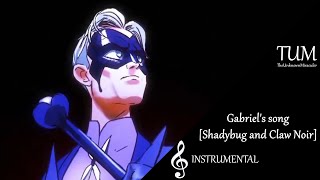 Miraculous Gabriels theme song From quotTales of Shadybug and Claw Noirquot  Instrumental FANMADE [upl. by Zwick]