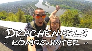 Drachenfels Königswinter  Ein Ausflug ins Siebengebirge  Mai 2017  vlog [upl. by Jaddan]