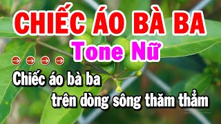 Karaoke Chiếc Áo Bà Ba Tone Nữ Nhạc Sống Mới Chuẩn Hay  Karaoke Tuyển Chọn [upl. by Burwell242]