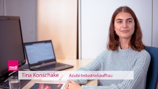 Ausbildung als Industriekauffrau bei medi in Bayreuth Tina Konschake erzählt [upl. by Berard]