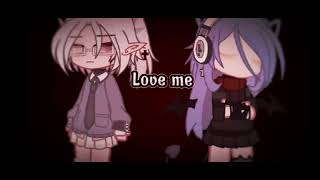 1 lovesick and 1 heartless Love megacha gachaclub gachalife edit myu gachaedit [upl. by Kcirdes809]