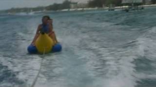 Barbados  Banana Boat Ride [upl. by Lil]