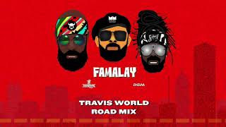 Famalay  Travis World Road Mix Official Audio  Skinny x Machel x Bunji  Soca 2019 [upl. by Lynde996]