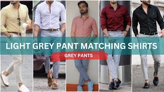 Light Grey Pant Matching Shirt  Light Gray Pants Combination Shirts [upl. by Jorge211]