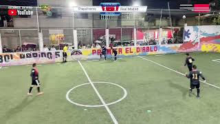 Chapulineros Vs Real Madrid  Semifinal  Liga De Futbol Rapido El Diablo [upl. by Yesdnil]