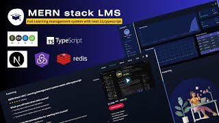 All Functional MERN Stack LMS  Learning Management system series with next 13 TypeScript  Part 1 [upl. by Sabra]