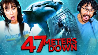 47 METERS DOWN 2017 MOVIE REACTION First Time Watching Full Movie Review [upl. by Windzer]