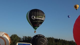 luchtballonnen klaarmaken en opstijgen in stekene op 30 juli 2024 [upl. by Wadsworth]