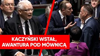 Wrzawa w Sejmie Wstał nawet Kaczyński [upl. by Sobel]