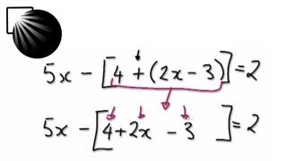 Video 101  Practice  Equations with minus brackets [upl. by Wanyen]