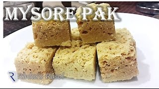 Mysore Pak  No Fail Perfect  Easy Recipe by Rinkus Rasoi [upl. by Amos]