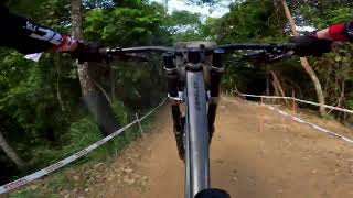 Tsubasa Hara Second Practice Run Crankworx Cairns 2024 [upl. by Chelsae]