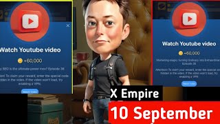 X Empire Episode 40 Code  X Empire YouTube Code Today  X Empire Episode 40 Code [upl. by Daugherty857]